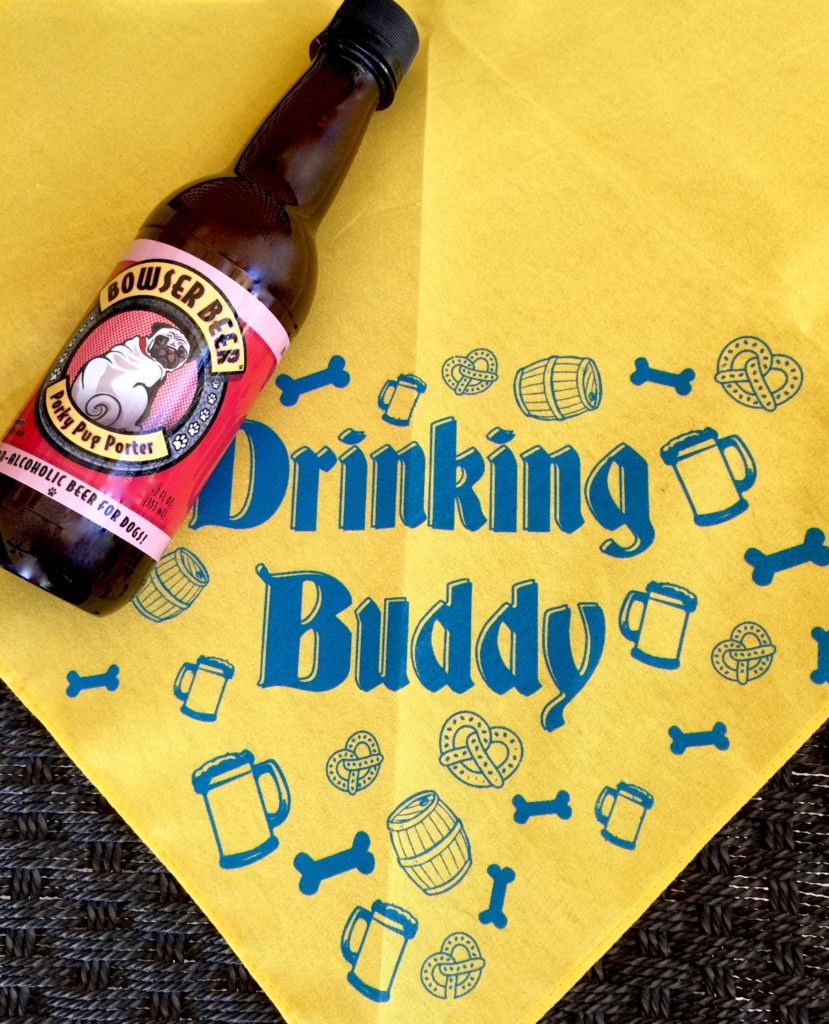 Drinking Buddy kerchief & Bowser Beer