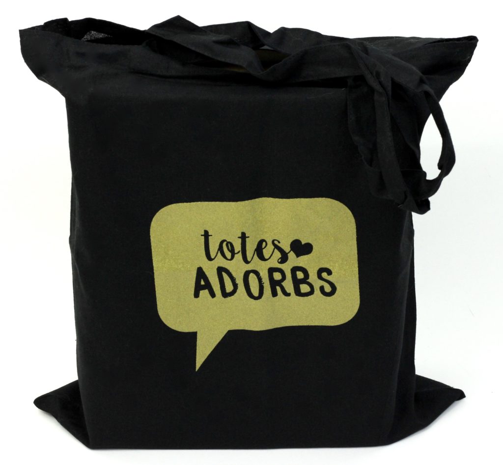 Totes Adorbs Black Tote Bag