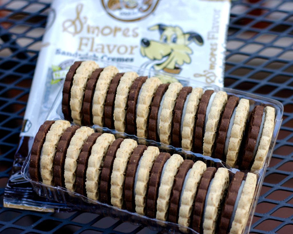 Exclusively Dog Smores flavor dog cookies