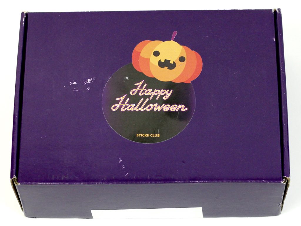 Stickii Club Halloween Special Edition box