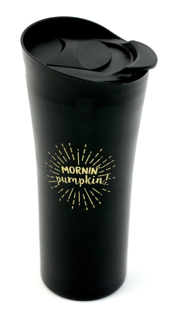 October Peaches and Petals - travel mug