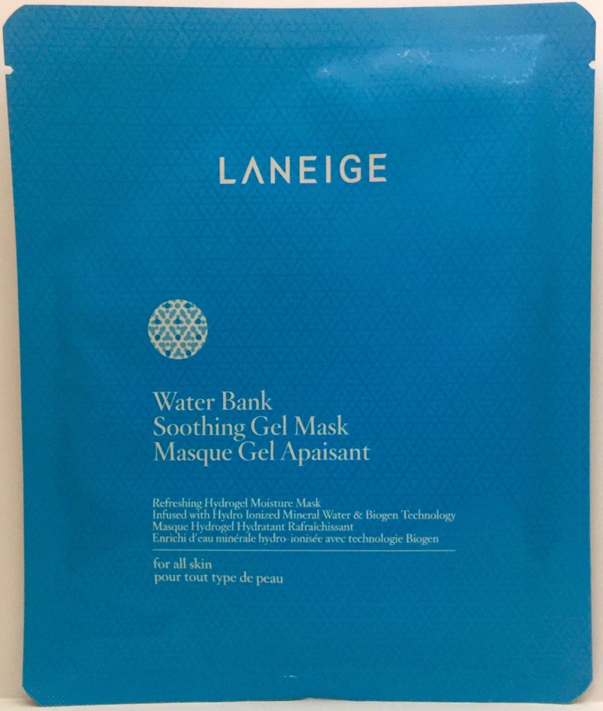 Laneige Water Bank gel mask