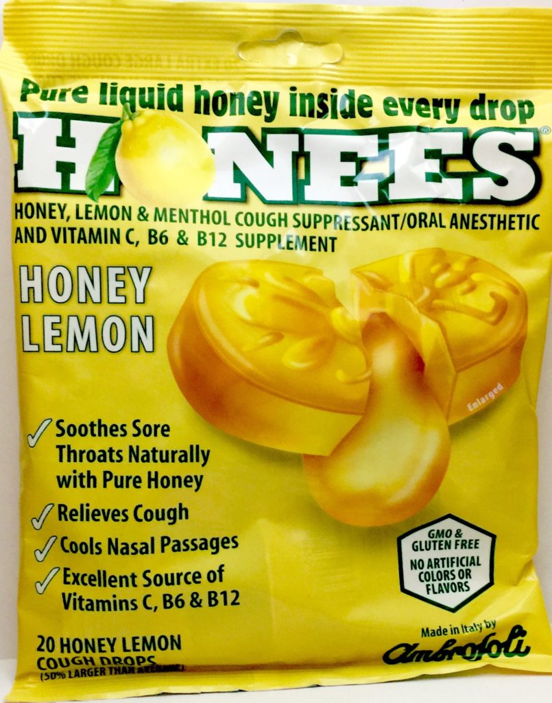 Honees Honey Lemon Cough Drops