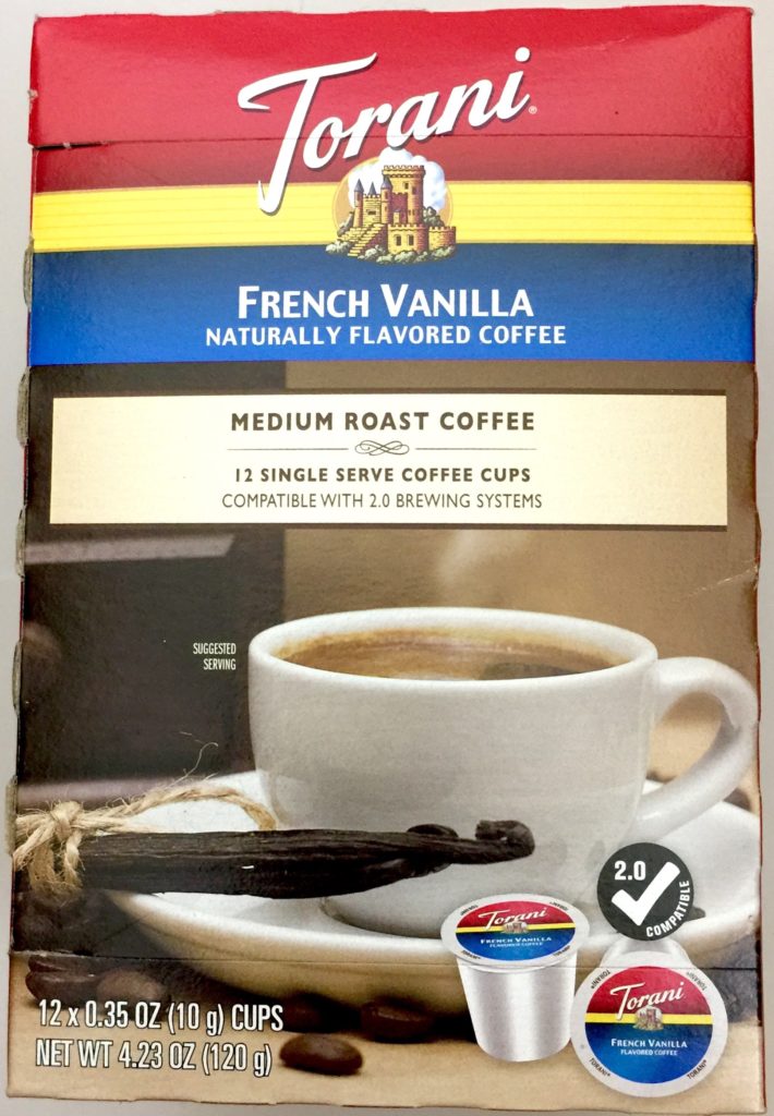 Torani French Vanilla Coffee