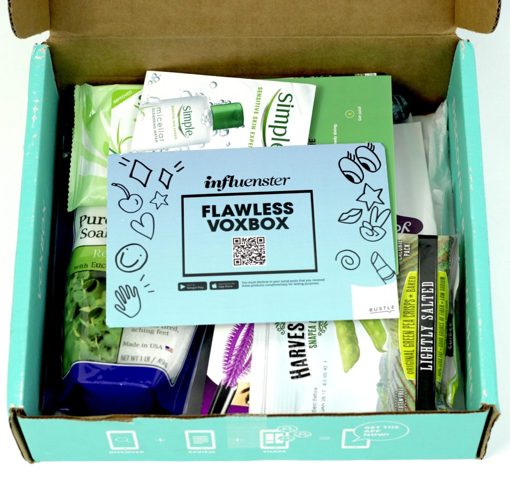 Influenster Flawless VoxBox first peek