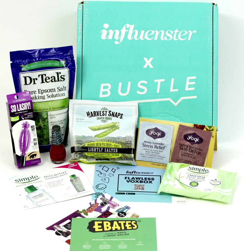 Influenster Flawless VoxBox display