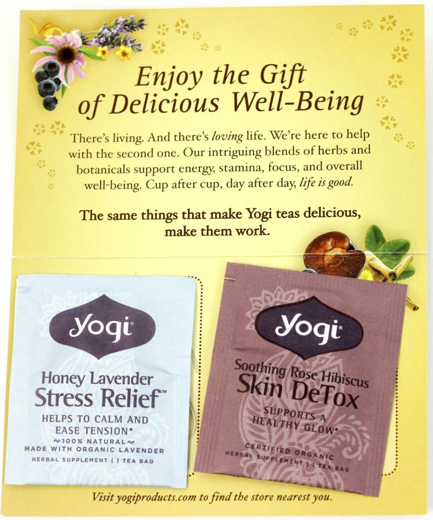 Influenster Flawless VoxBox - Yogi Tea