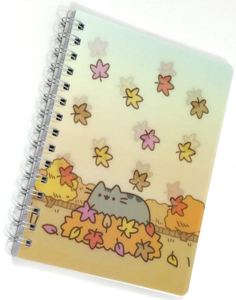 Pusheen Box Fall 2016 holographic notebook