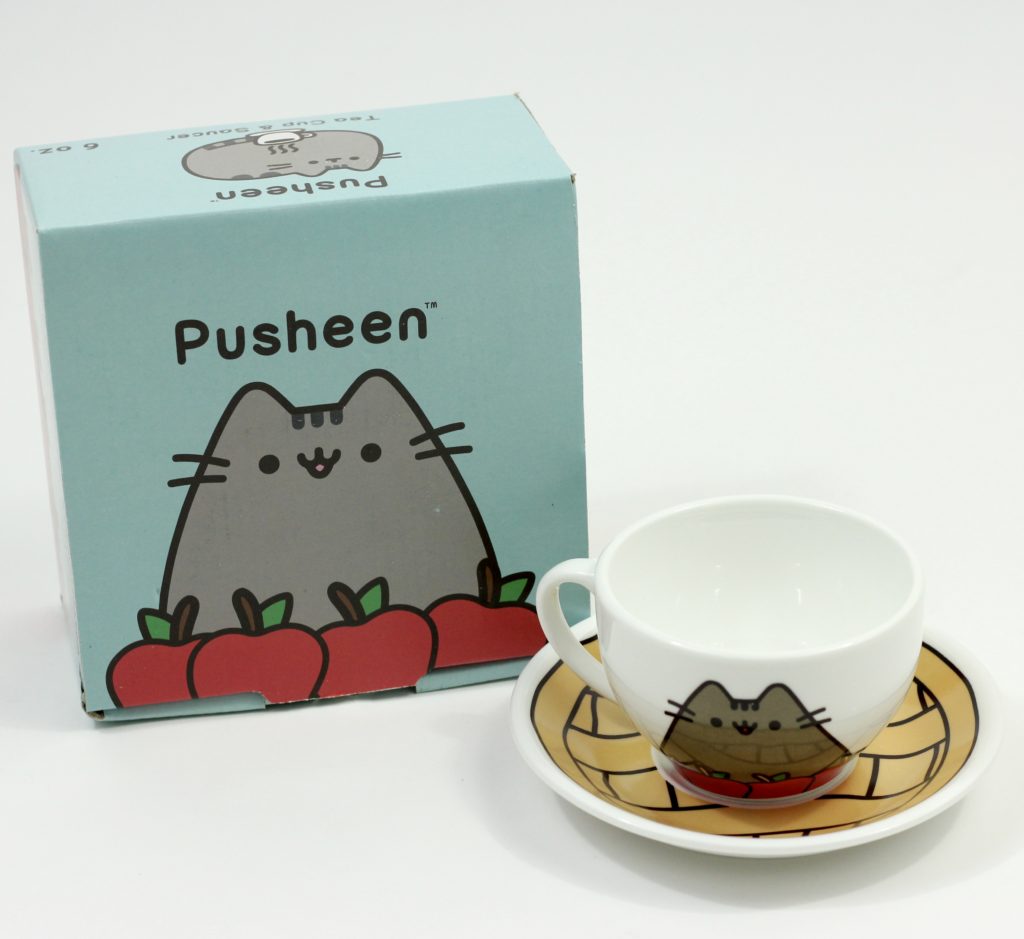 Pusheen Box Fall 2016 Tea Cup & Saucer display