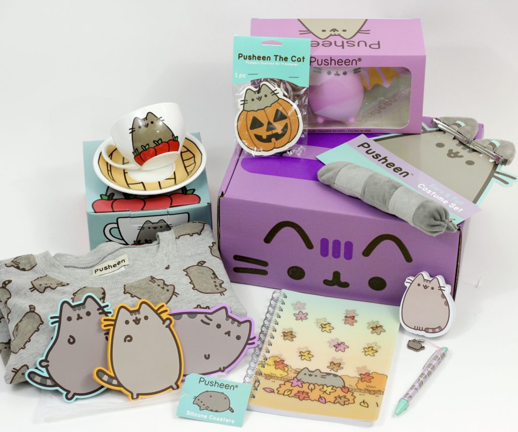 Pusheen Box Fall 2016 display