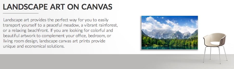 Canvas Factory Landscape Art Option