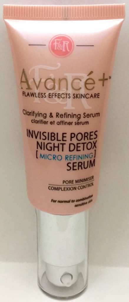 Avance Invisible Pores Night Detox serum