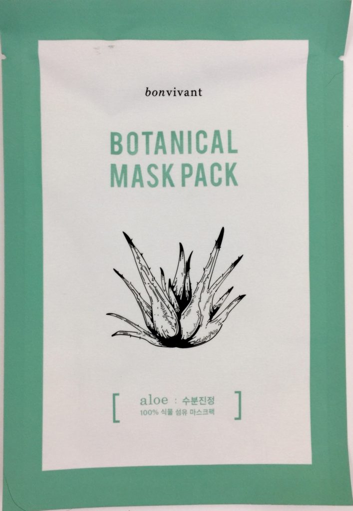 Bonvivant Botanial Mask Pack