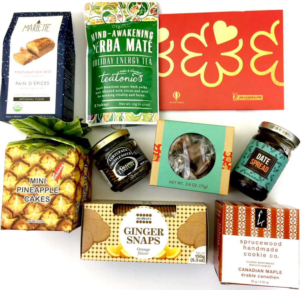 December 2016 Try The World Holiday Box