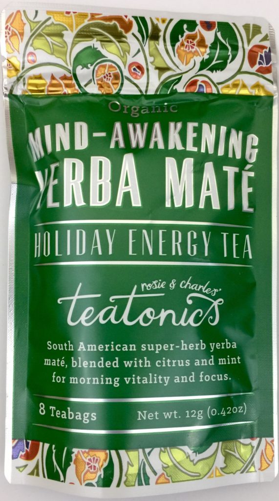 Teatonics Yerba Mate Holiday Energy Tea