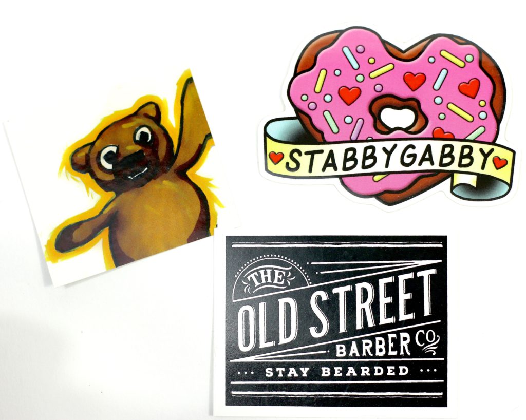 Sticker Swaps: November 2016 Edition - stabby gabby and randoms