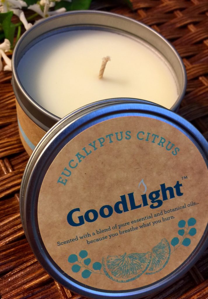 GoodLight Lavender Scented Travel Tin Candle: Eco-Friendly, Paraffin-Free