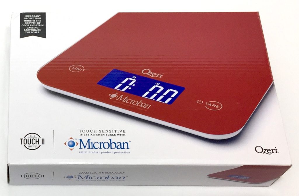 Ozeri Touch II Professional Digital Kitchen Scale with Microban