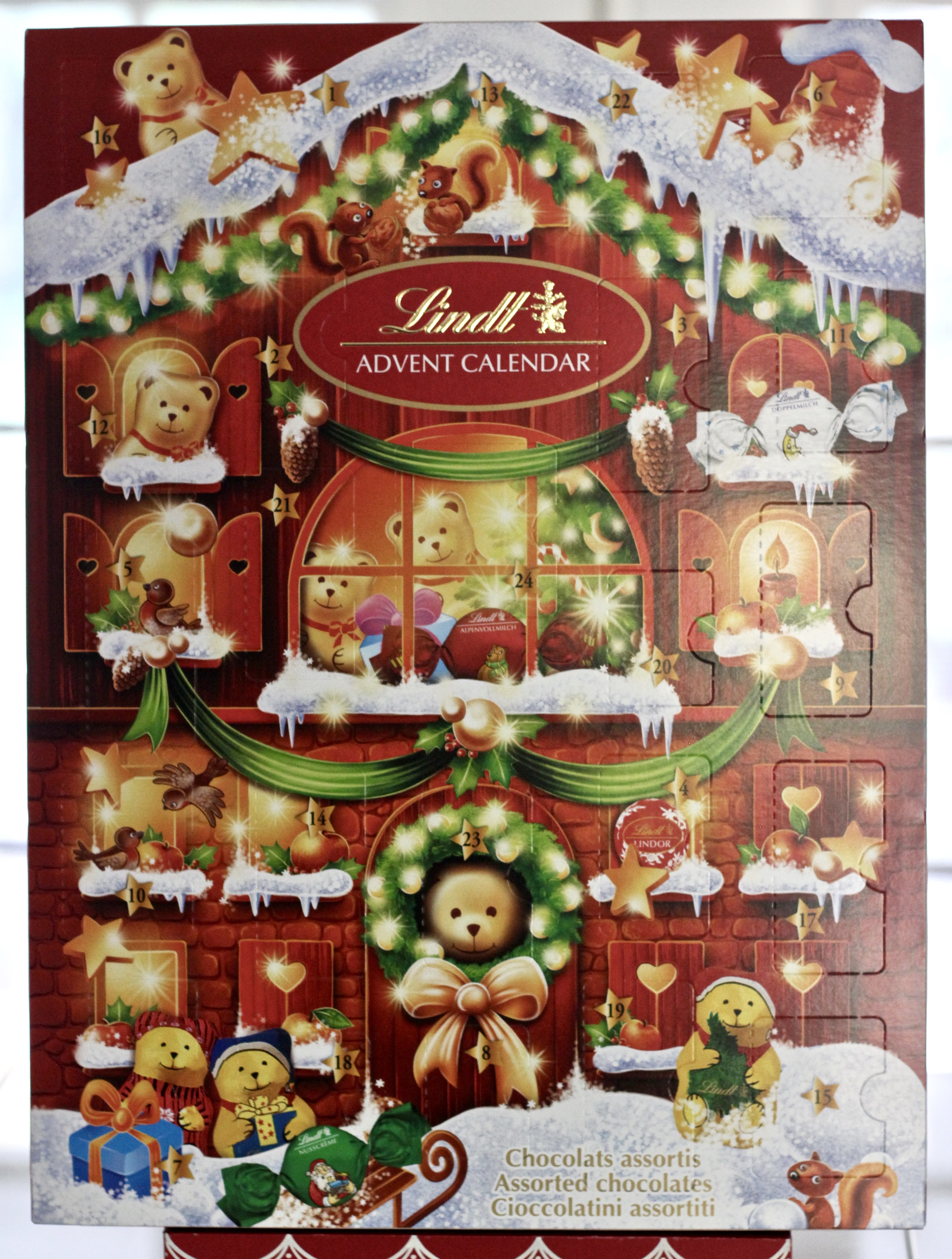 Lindt Bear 2018 Advent Calendar Review 