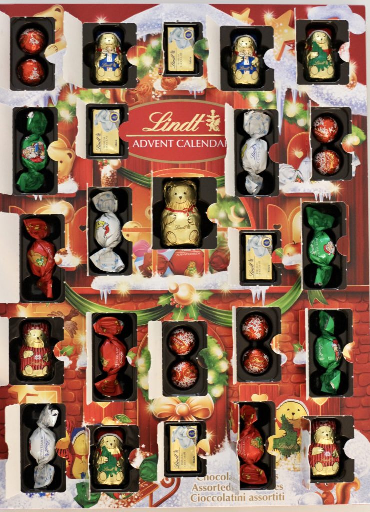 Lindt Bear 2018 Advent Calendar Review The Homespun Chics