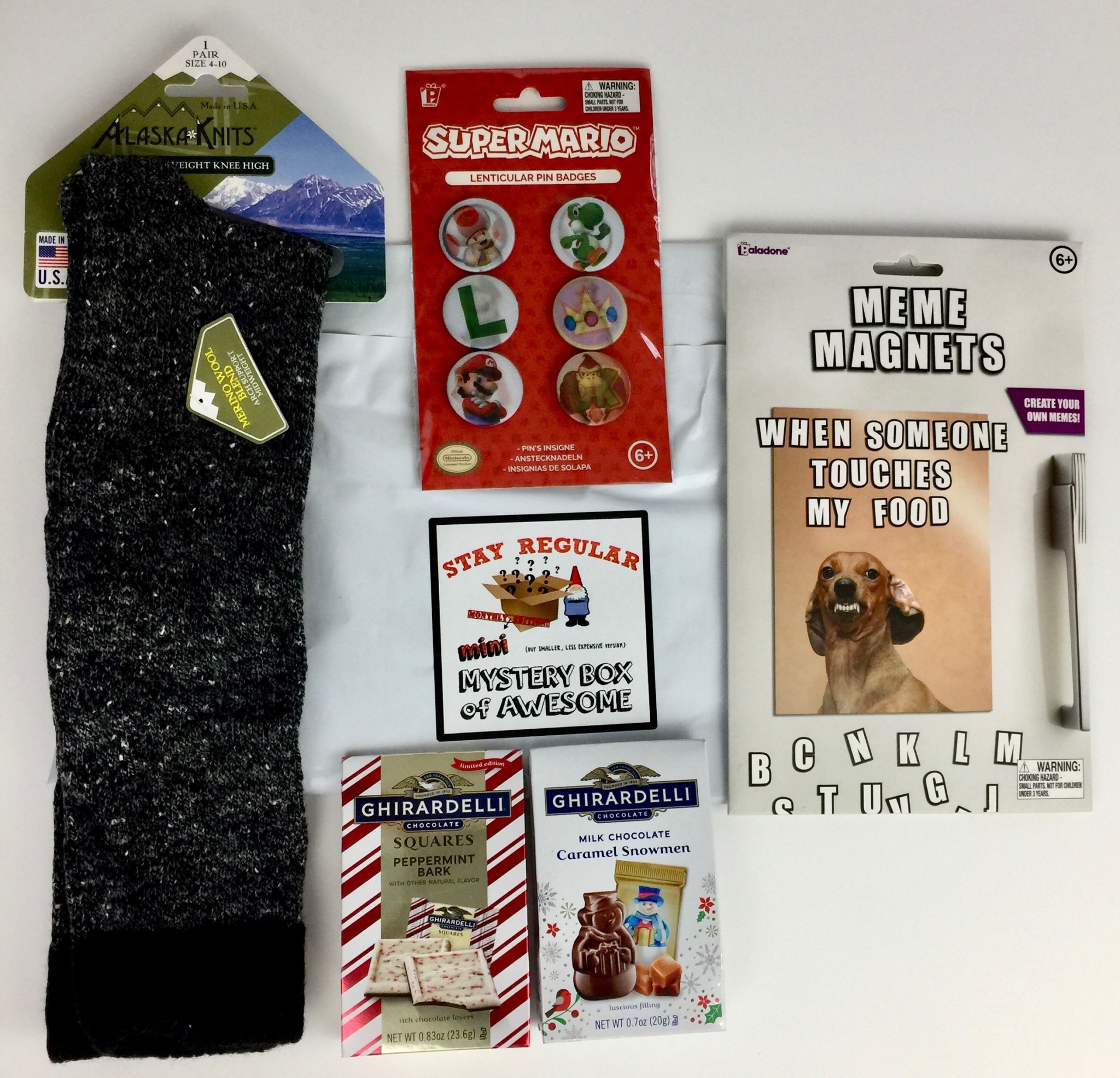 January 2019 Mini Monthly Mystery Box of Awesome Review The Homespun