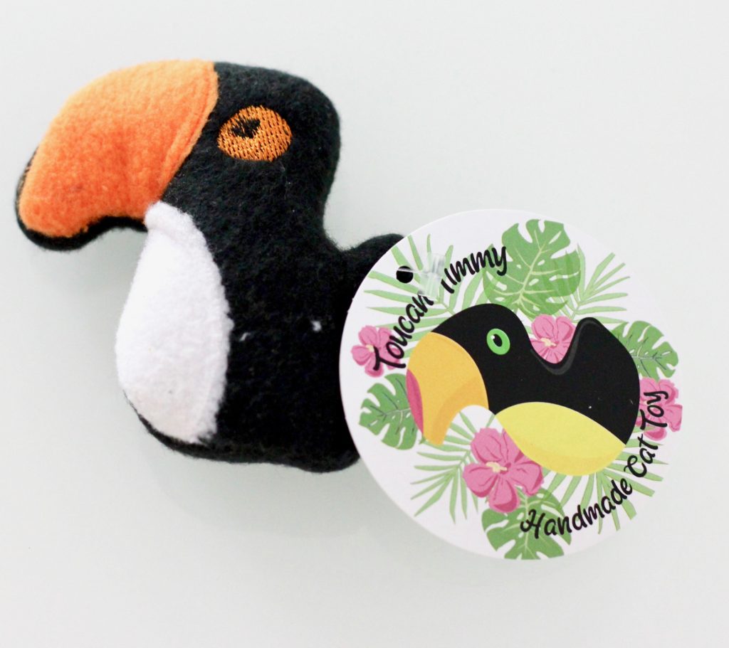 June 2019 Crazy CatLadyBox Toucan Timmy Catnip Toy