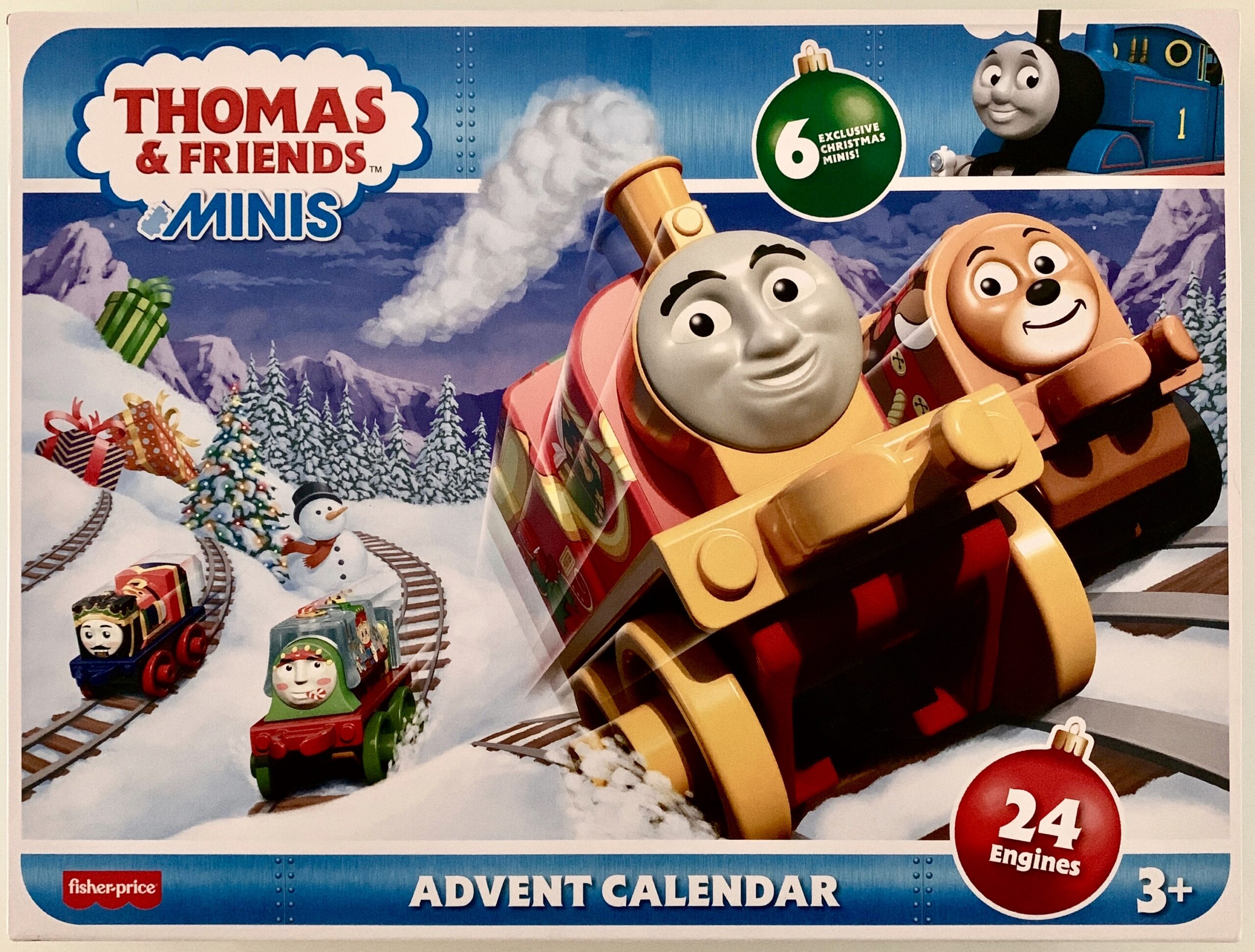  Thomas & Friends MINIS Advent Calendar 2023, Christmas Gift, 24  Miniature Toy Trains and Vehicles for Preschool Kids : Toys & Games