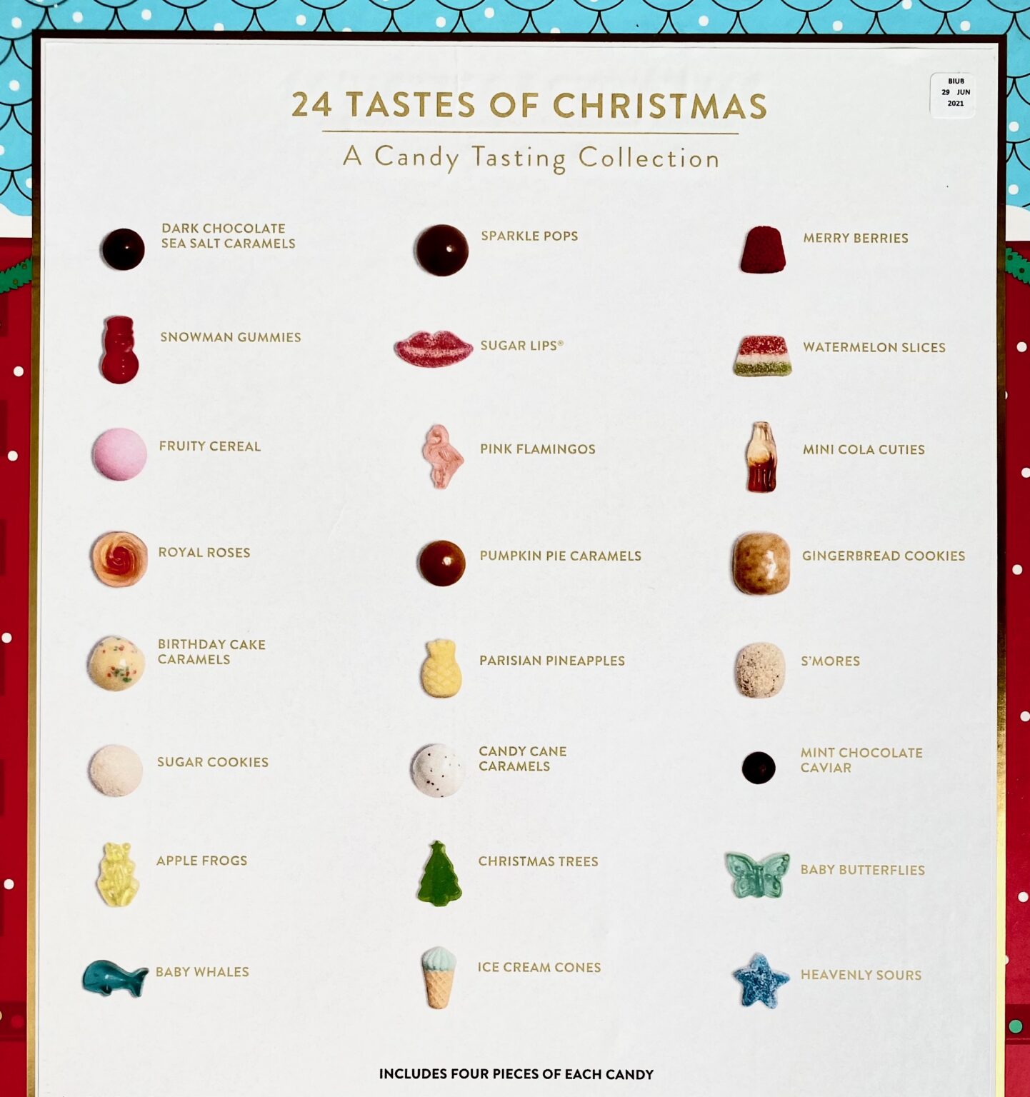 Sugarfina Advent Calendar 24 Tastes of Christmas The Homespun Chics