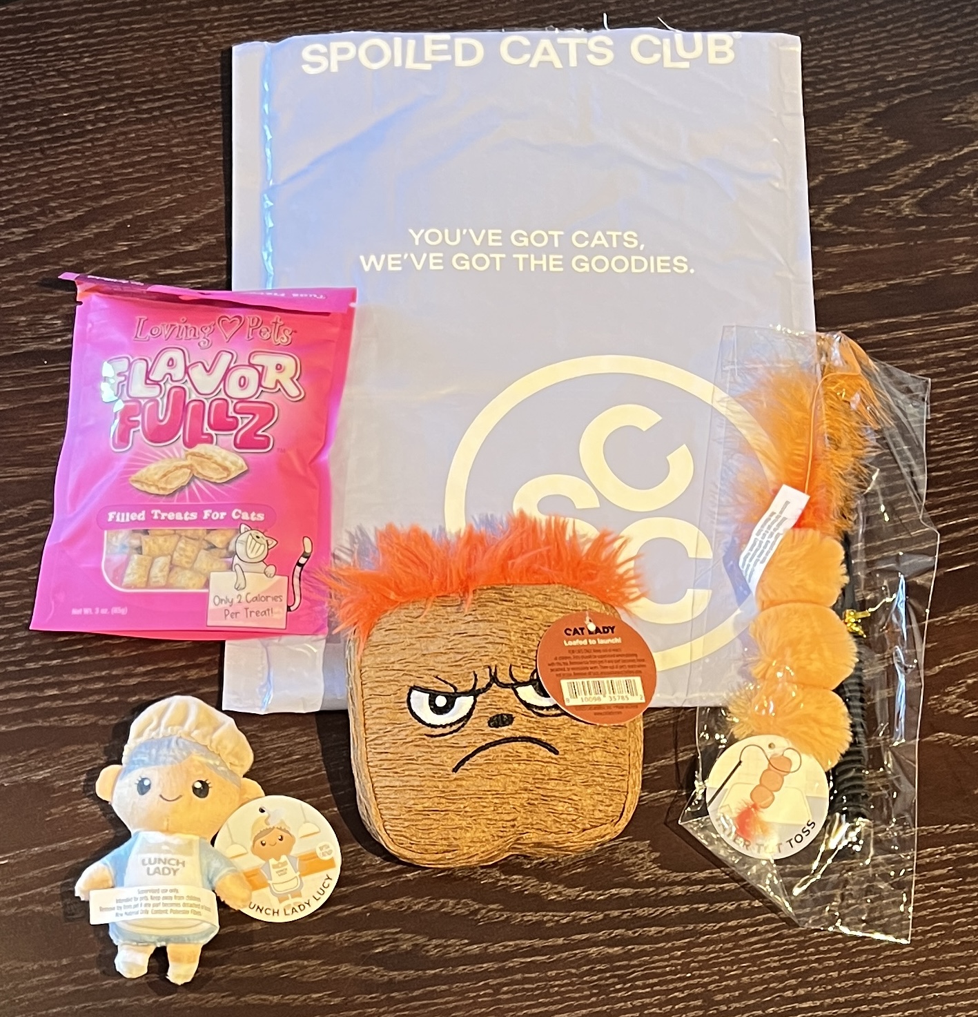 Spoiled Cats Club by CatLadyBox September 2025 - The Homespun Chics